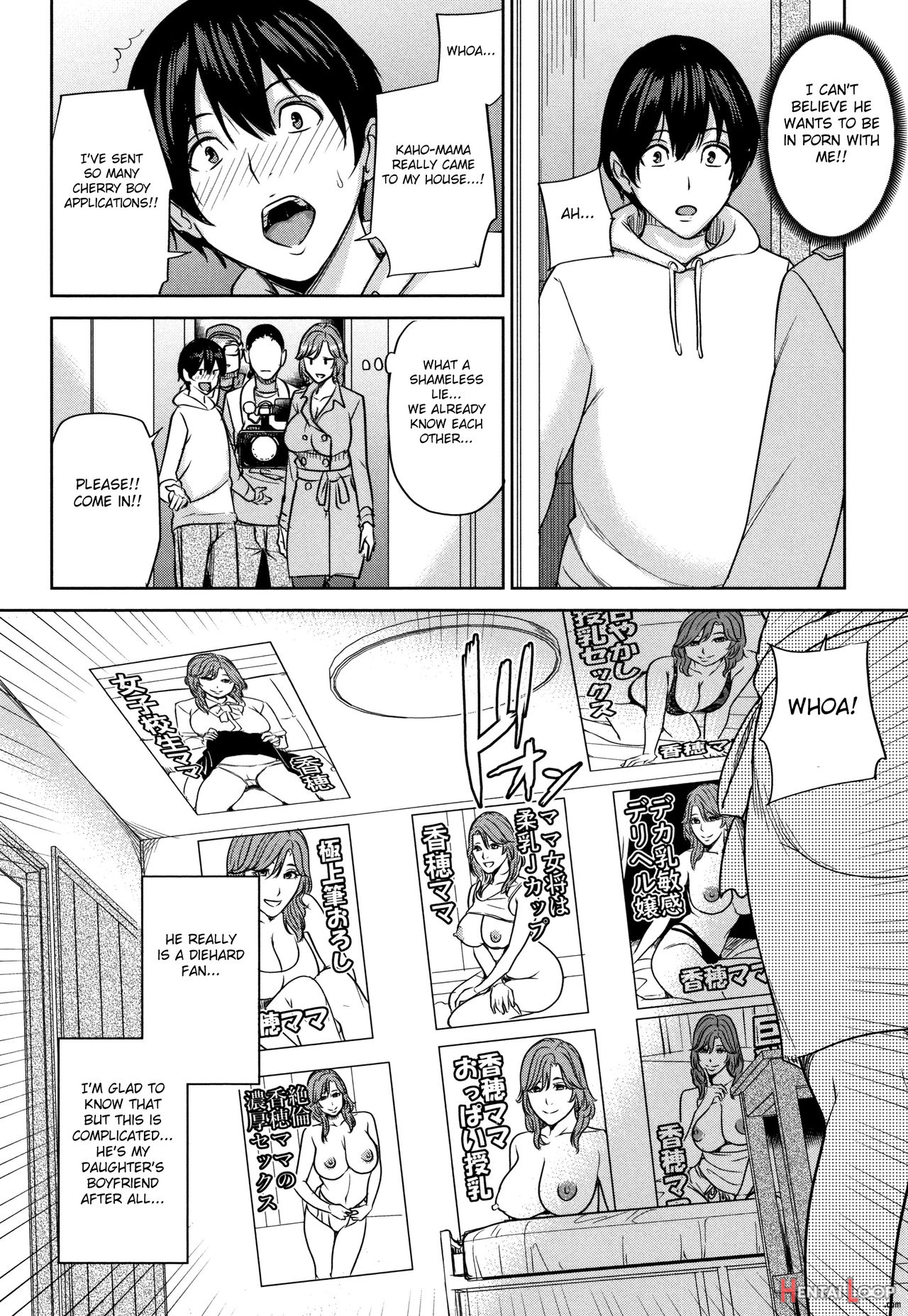 Kanojo No Mama To Deaikei De page 153