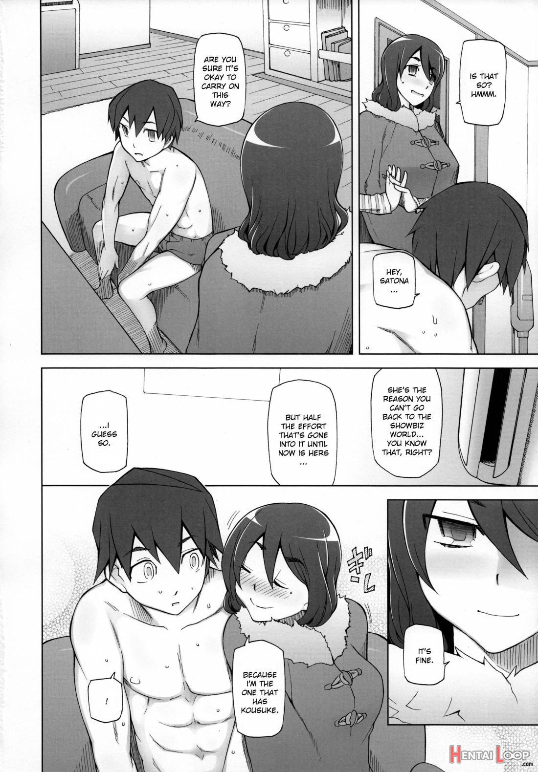 Kanojo Wa Chou Yuumei Geinoujin… Soshite Boku Ni Naisho De Av Joyuu Satomi-satona Gojitsudan 1 page 13