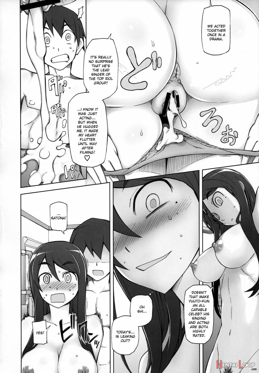 Kanojo Wa Chou Yuumei Geinoujin… Soshite Boku Ni Naisho De Av Joyuu Satomi-satona Gojitsudan 1 page 15