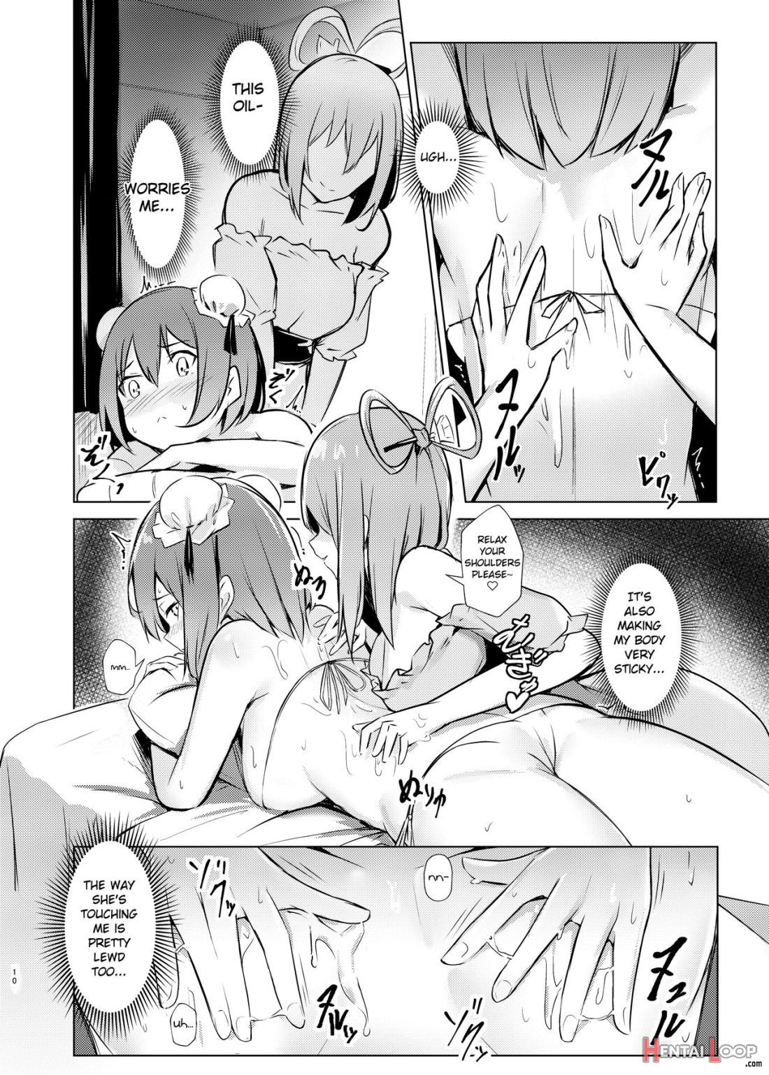 Kasen-chan Ga Seiga-san Ni Massage Sareru Hon page 8