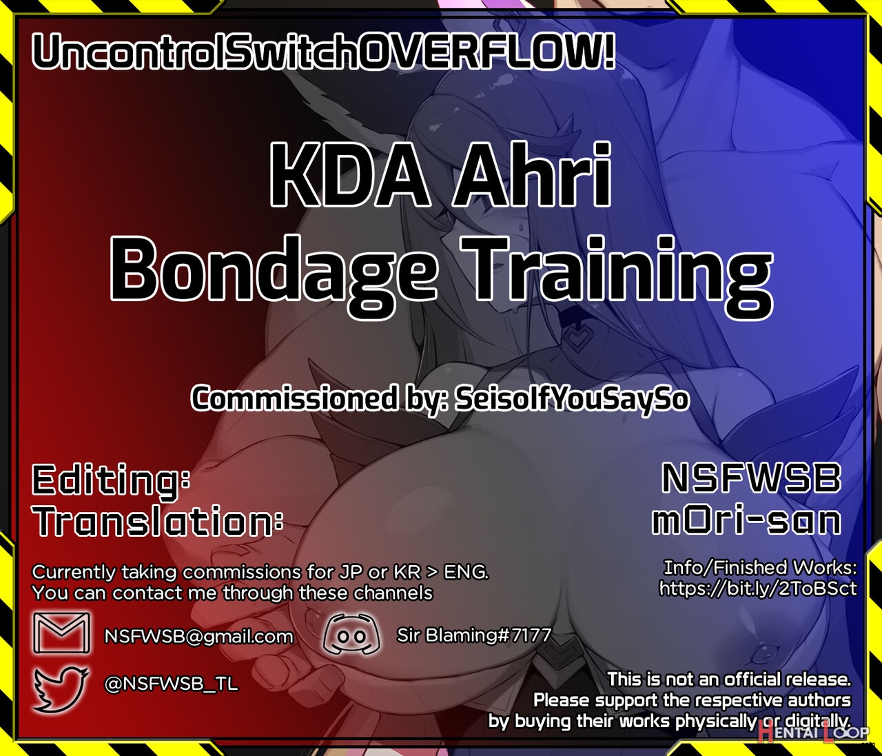 Kda Ahri Bondage Training page 6