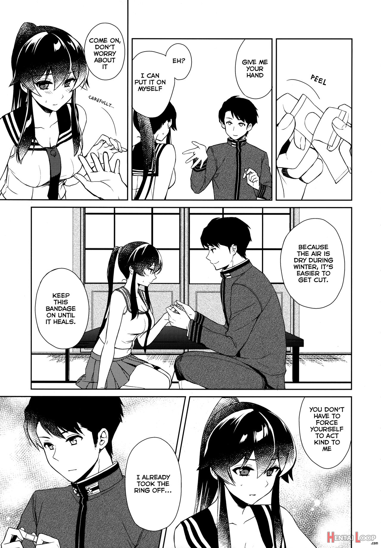 Keijun Yahagi Wa Koi O Shita. Chuu page 19