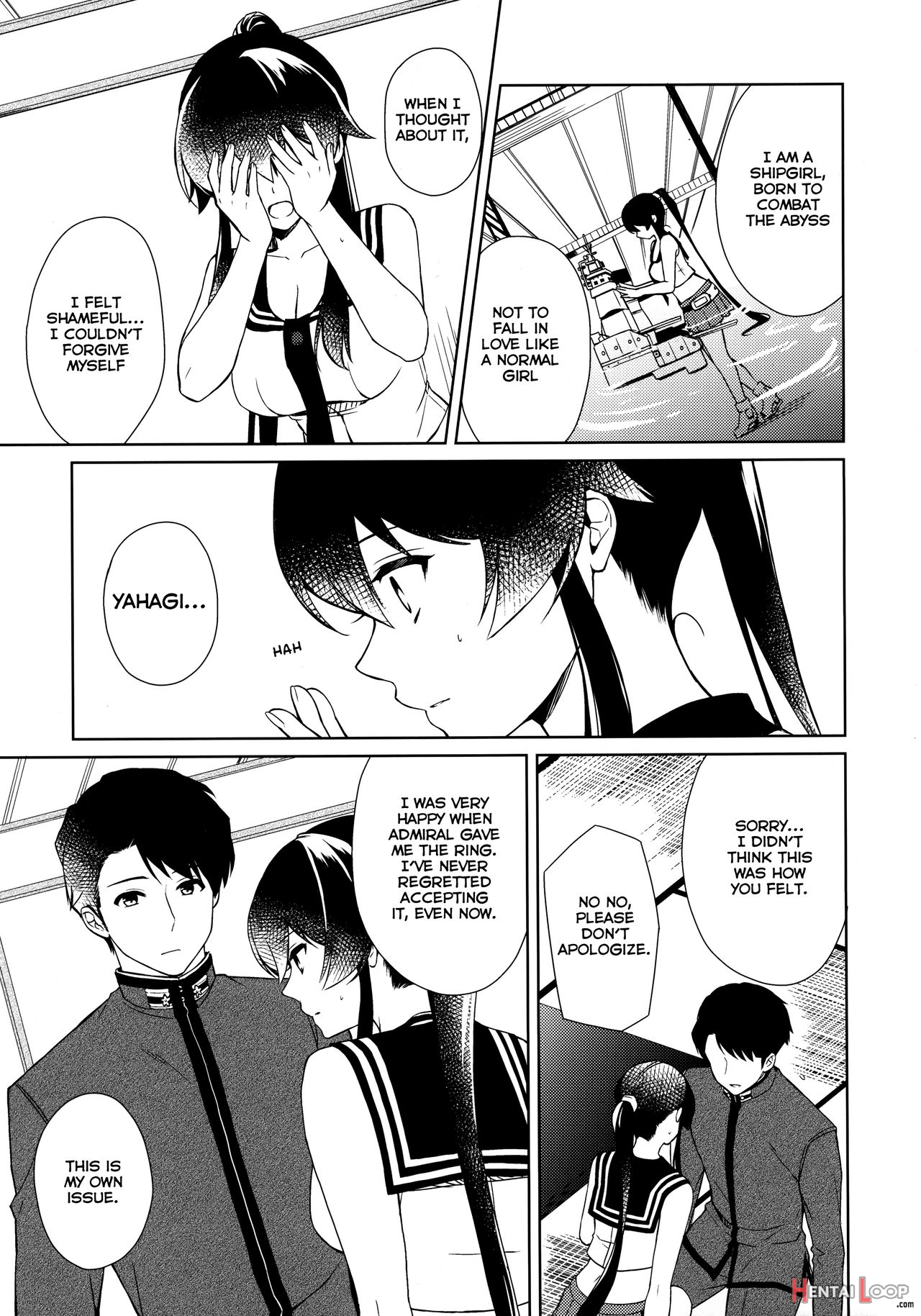 Keijun Yahagi Wa Koi O Shita. Chuu page 23