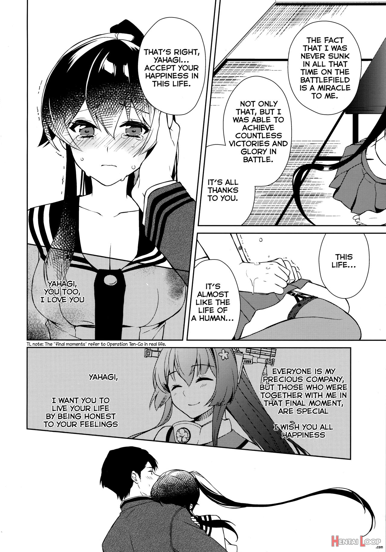 Keijun Yahagi Wa Koi O Shita. Chuu page 28