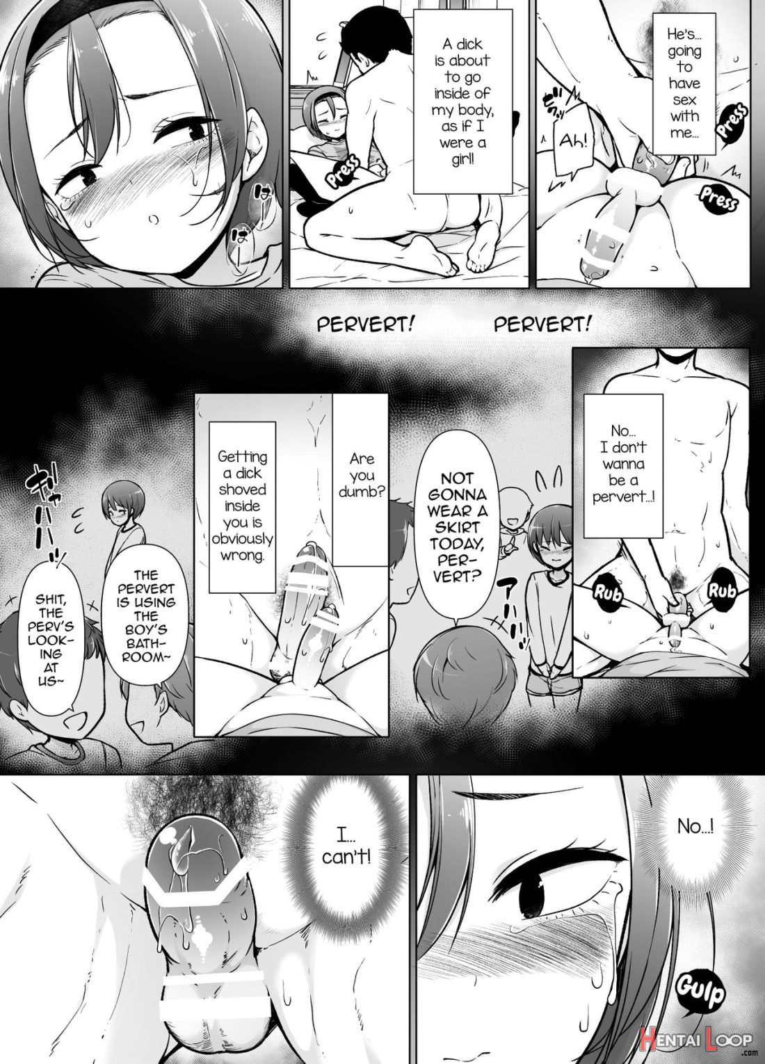 Keikaishin Takame No Josoukko Ga Doukyuusei Ni Iiyorarete Ecchi Na Koto Shichau Ohanashi page 22