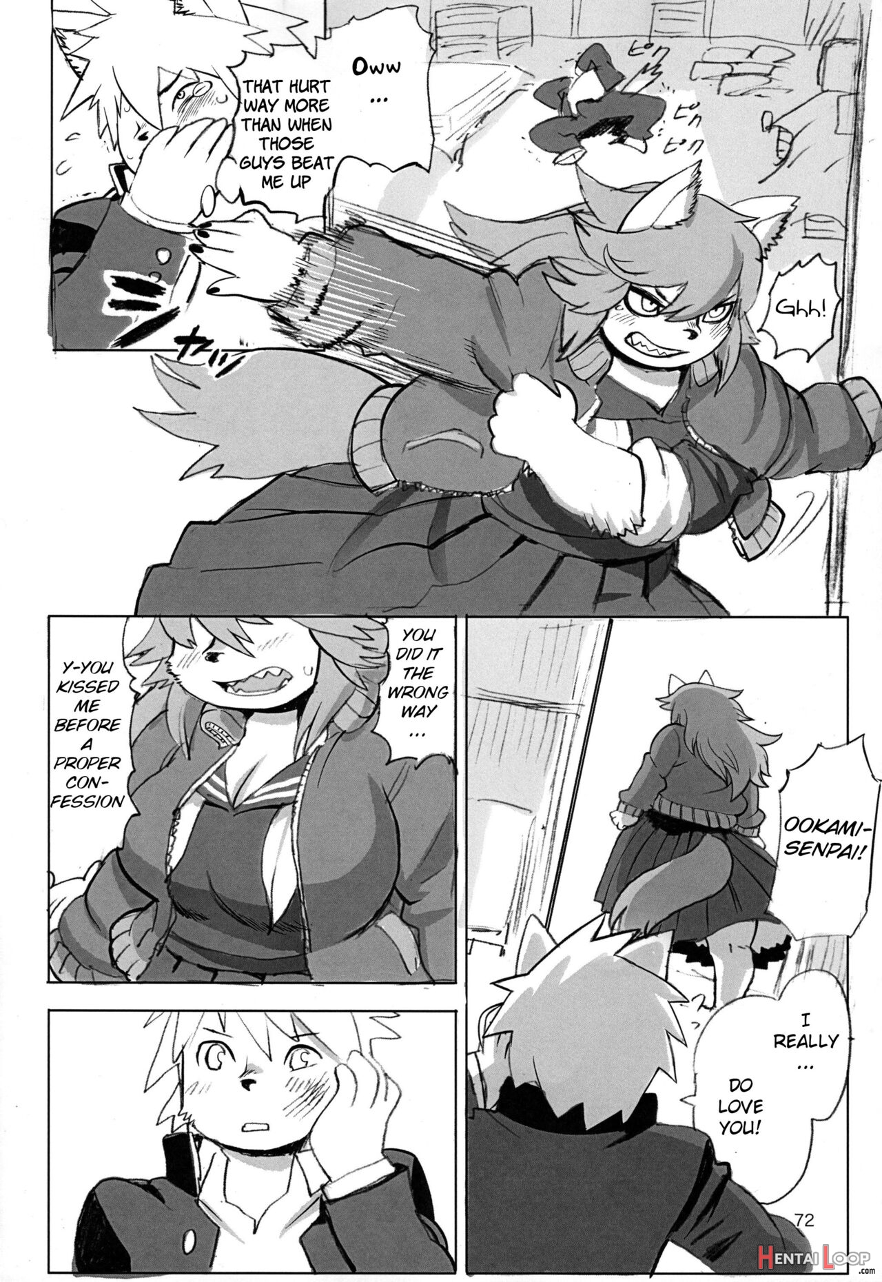 Kemogaku Nyugaku Ganshou page 72