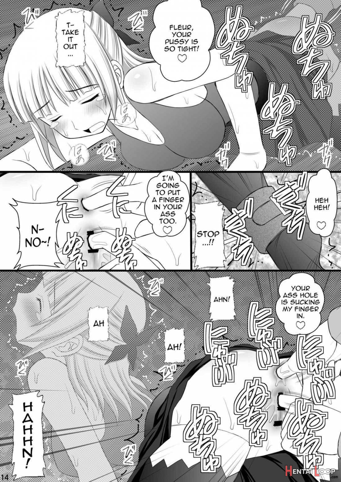 Kichiku Na Ao-kun To Fleur-tan No Oshiri page 11