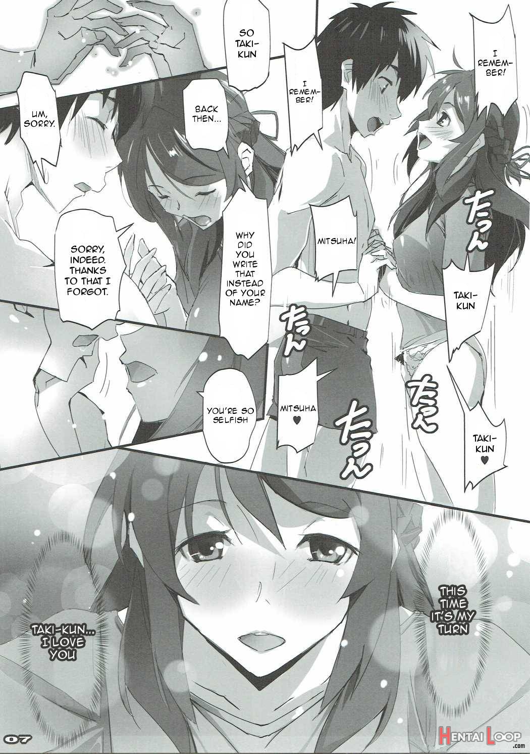 Kimi No After. page 6