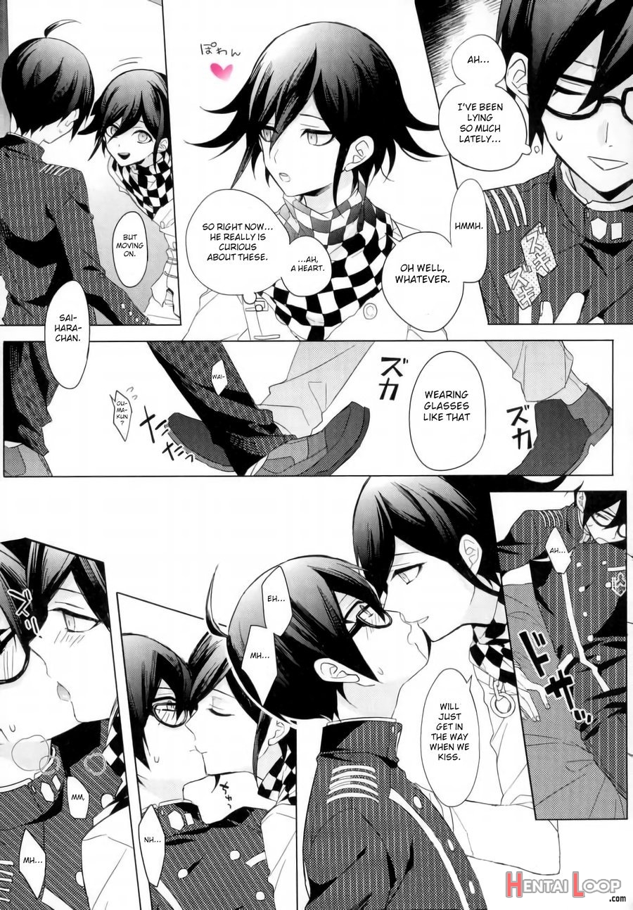Kimi No Shoujikina Usotsuki Heart page 10