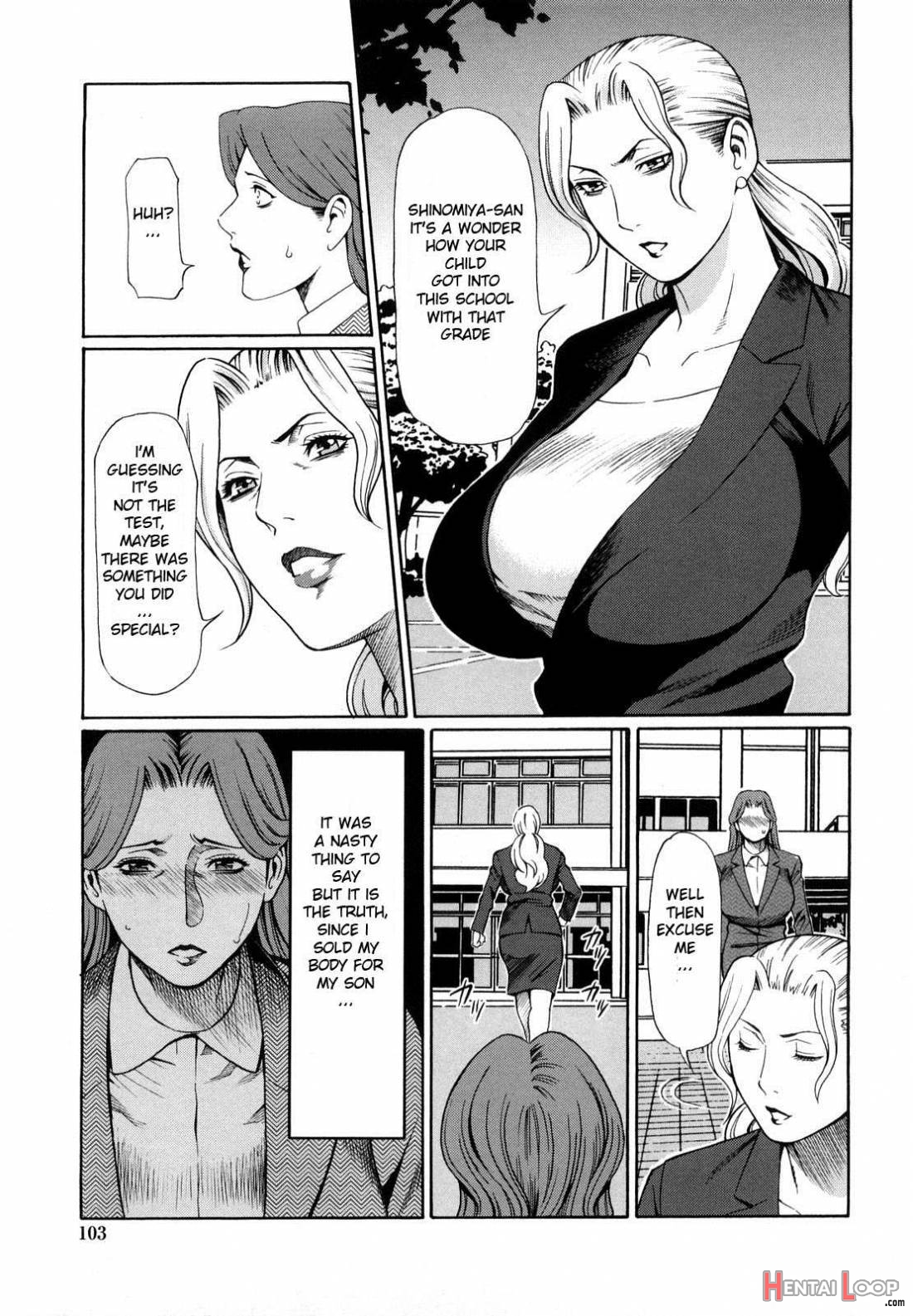 Kindan No Haha-ana | Immorality Love-hole page 104