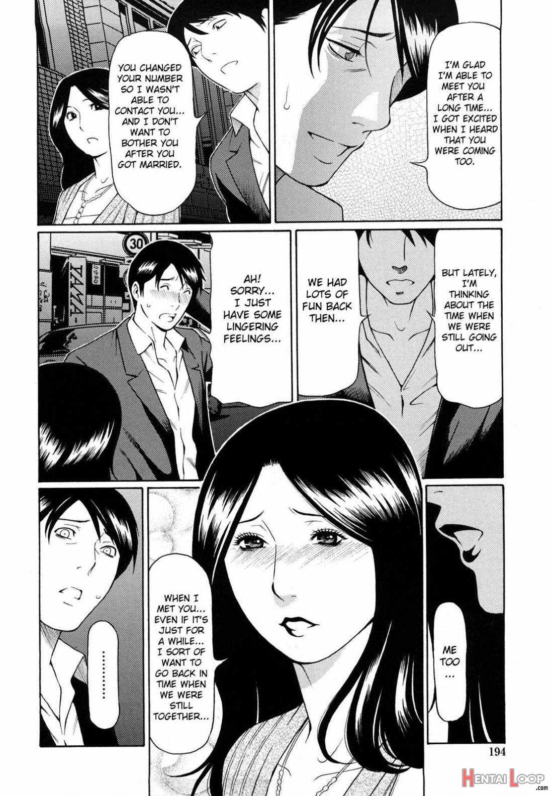 Kindan No Haha-ana | Immorality Love-hole page 195