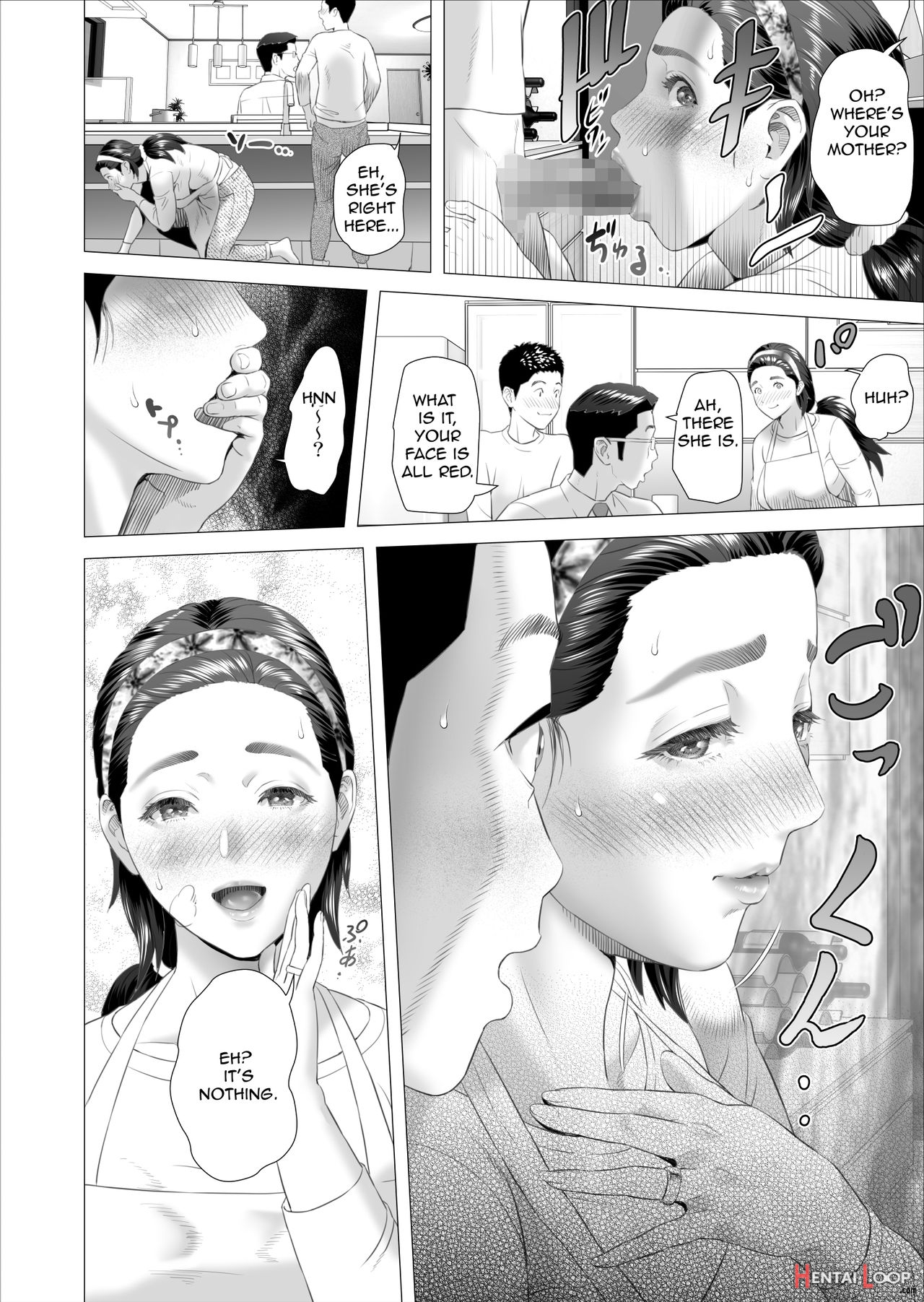 Kinjo Yuuwaku Musuko Ni Otto No Soba De Dakareru Haha Hen page 26