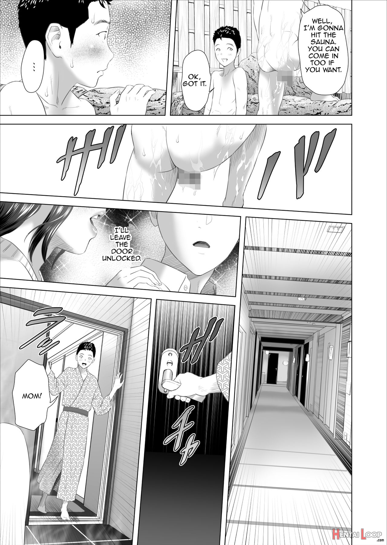 Kinjo Yuuwaku Musuko No Afureru Seiyoku O Nomihosu Haha Hen page 41