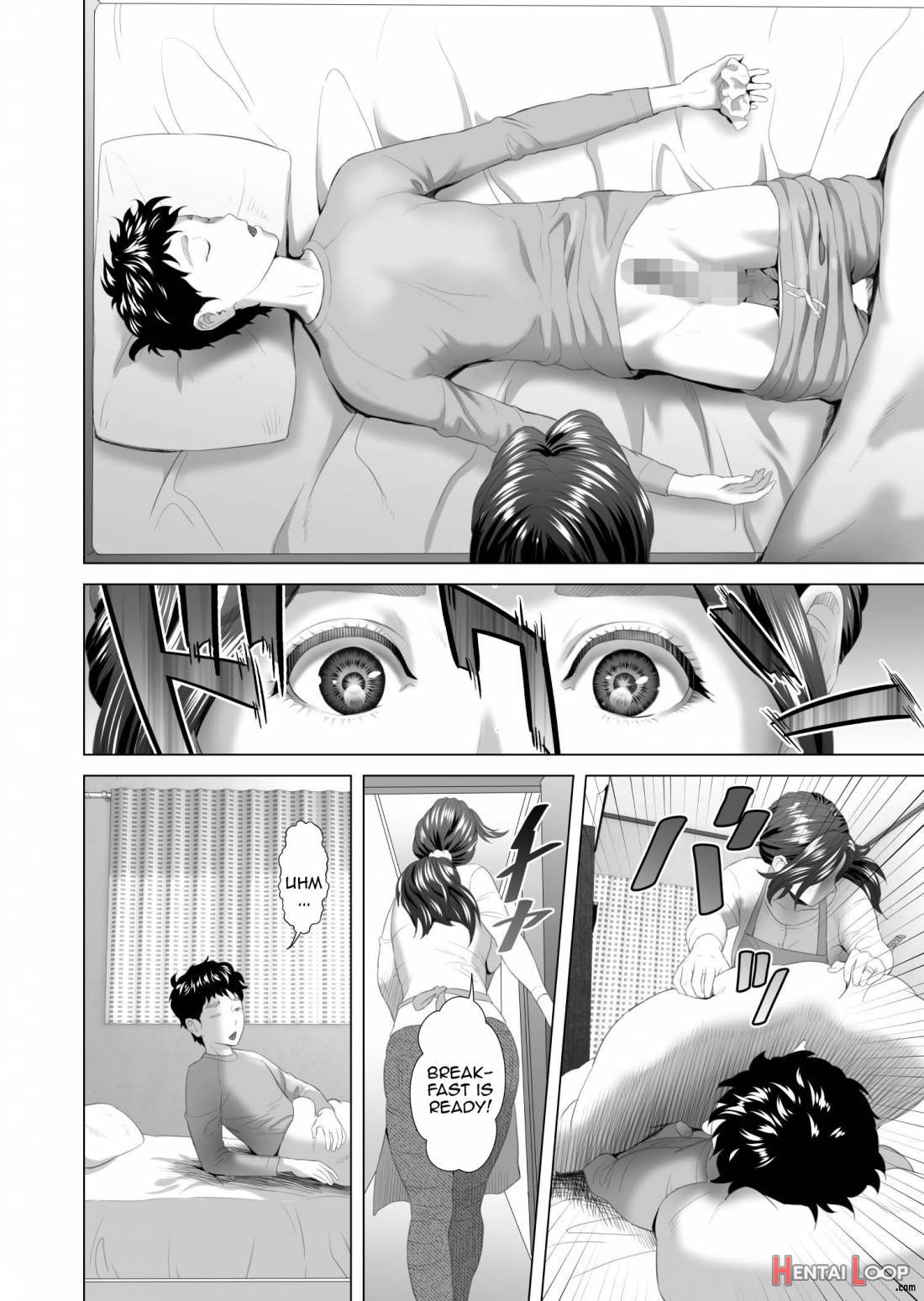 Kinjo Yuuwaku Musuko O Yobai Ni Sasou Haha Hen page 4