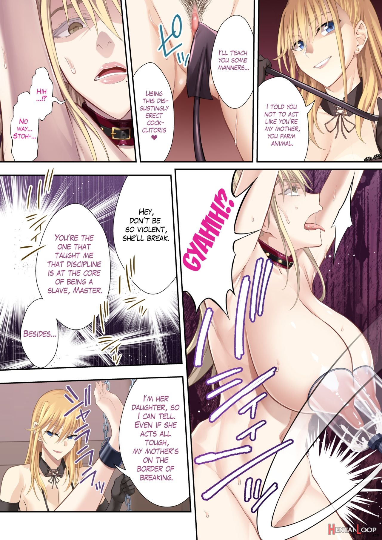 Kinpatsu Bakunyuu No Russia Hitoduma Gakuenchou Koudou Maria Ga Ochirumade page 22