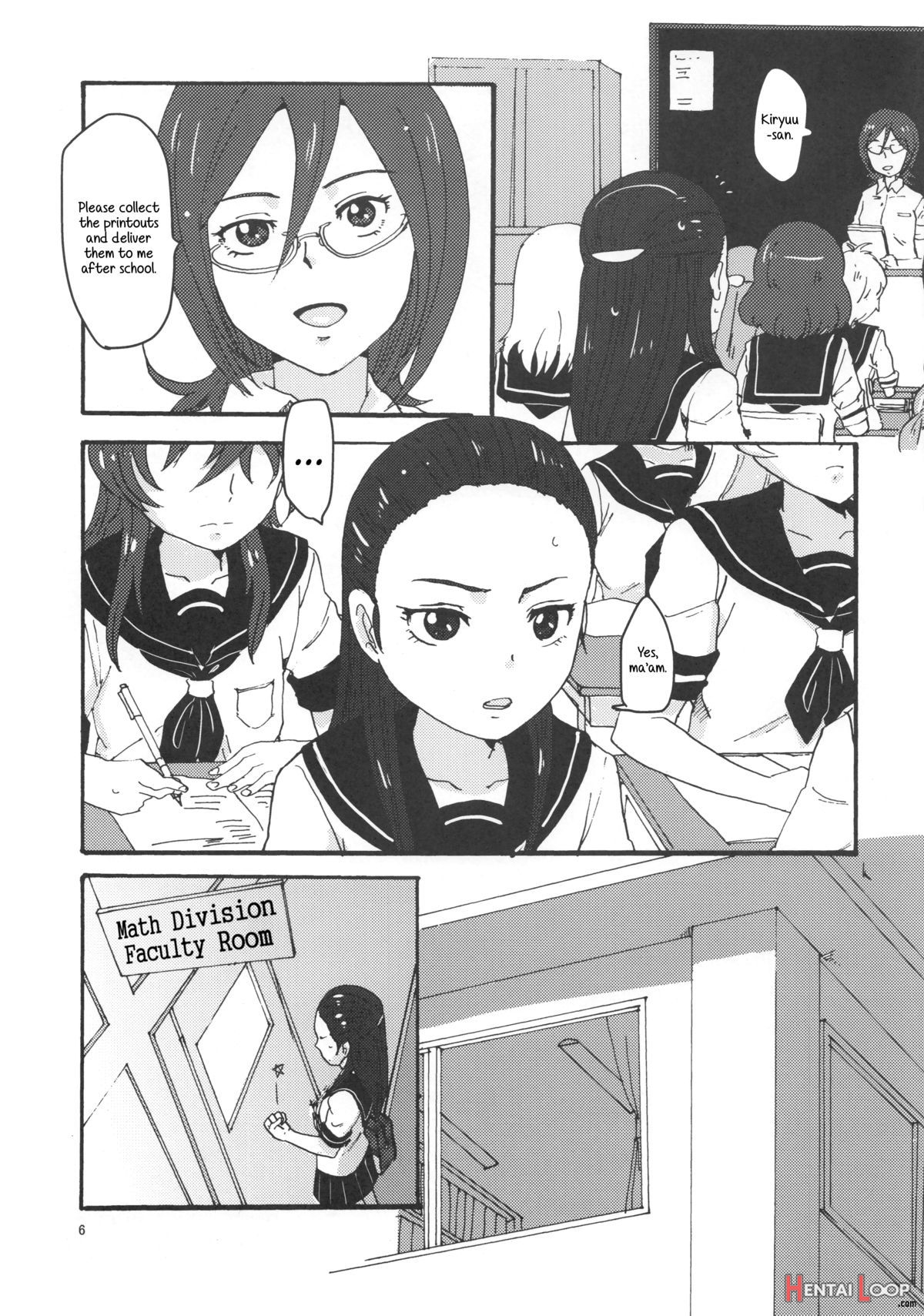 Kiryuu Sensei To Kiryuu-san! page 6