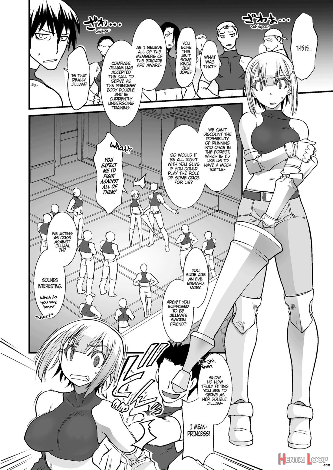 Kishi Danchou Kanrakusu page 11