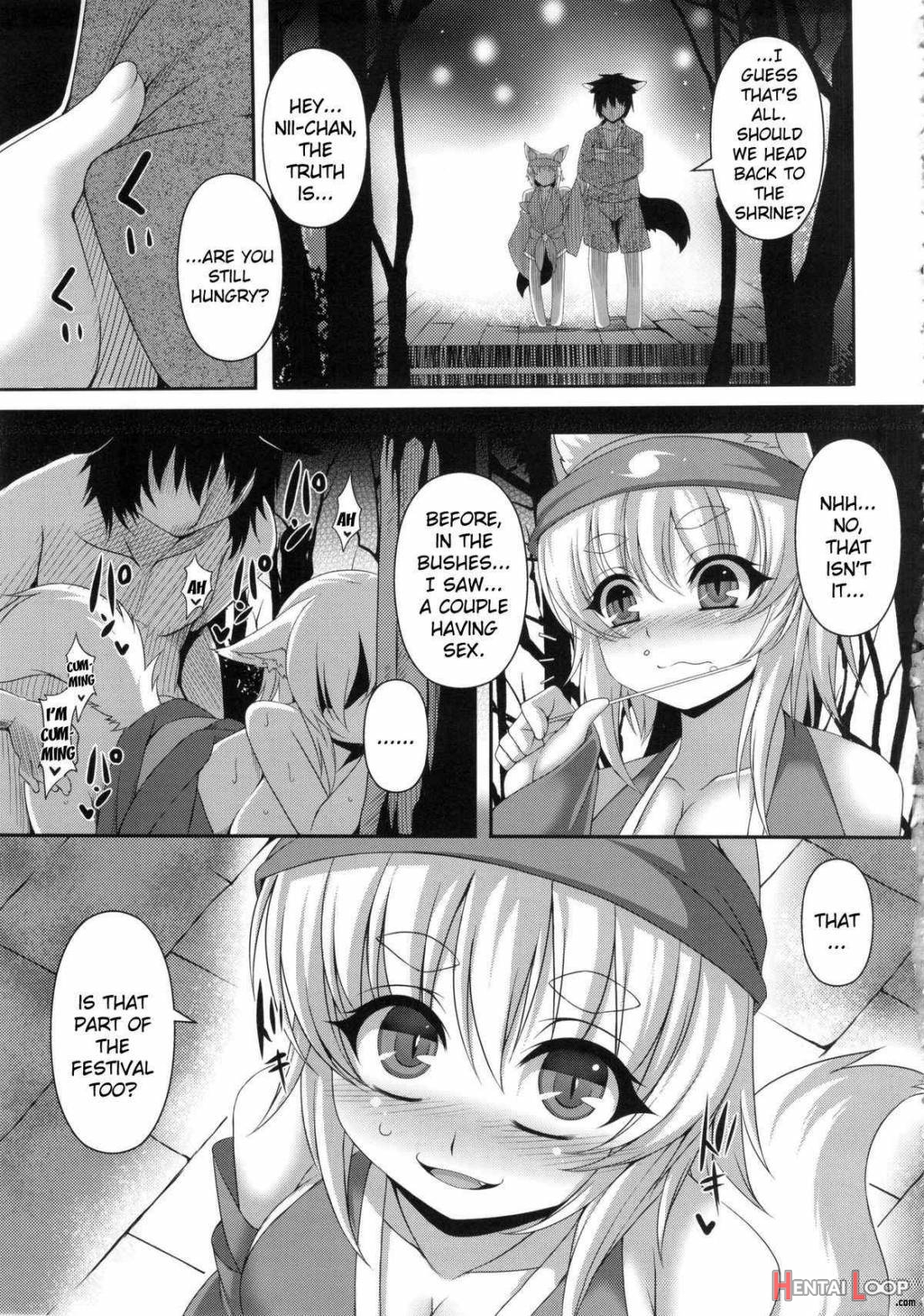 Kitsunemimikko Ni Matsuri No Tanoshisa Wo Rikaisaseru Hon page 4