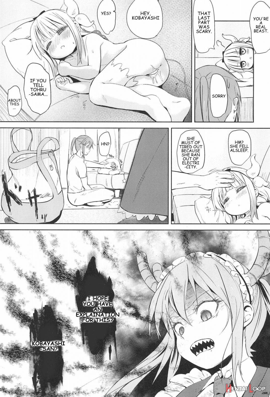 Kobayashi-san-chinpo No Maid Dragon page 16