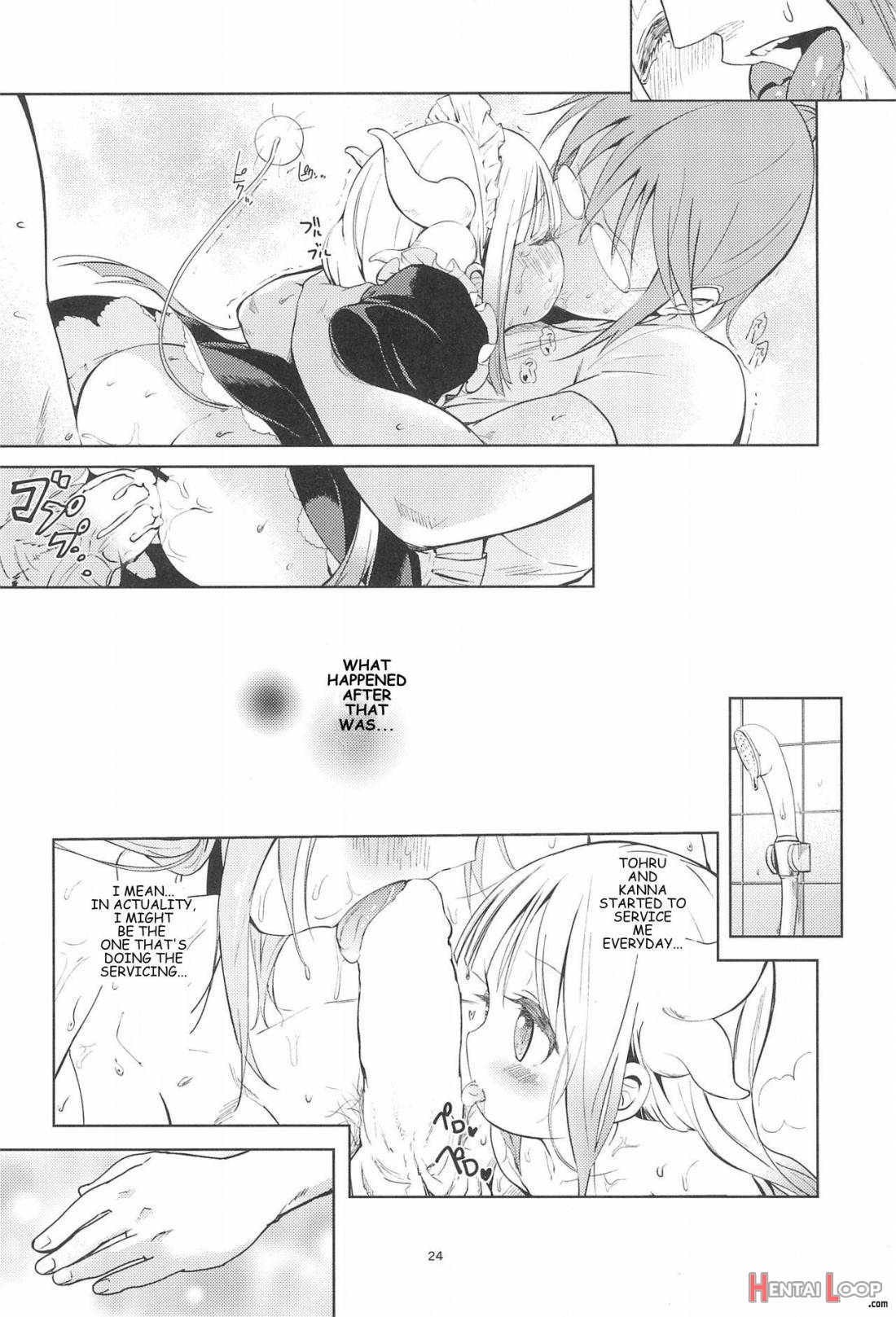 Kobayashi-san-chinpo No Maid Dragon page 23