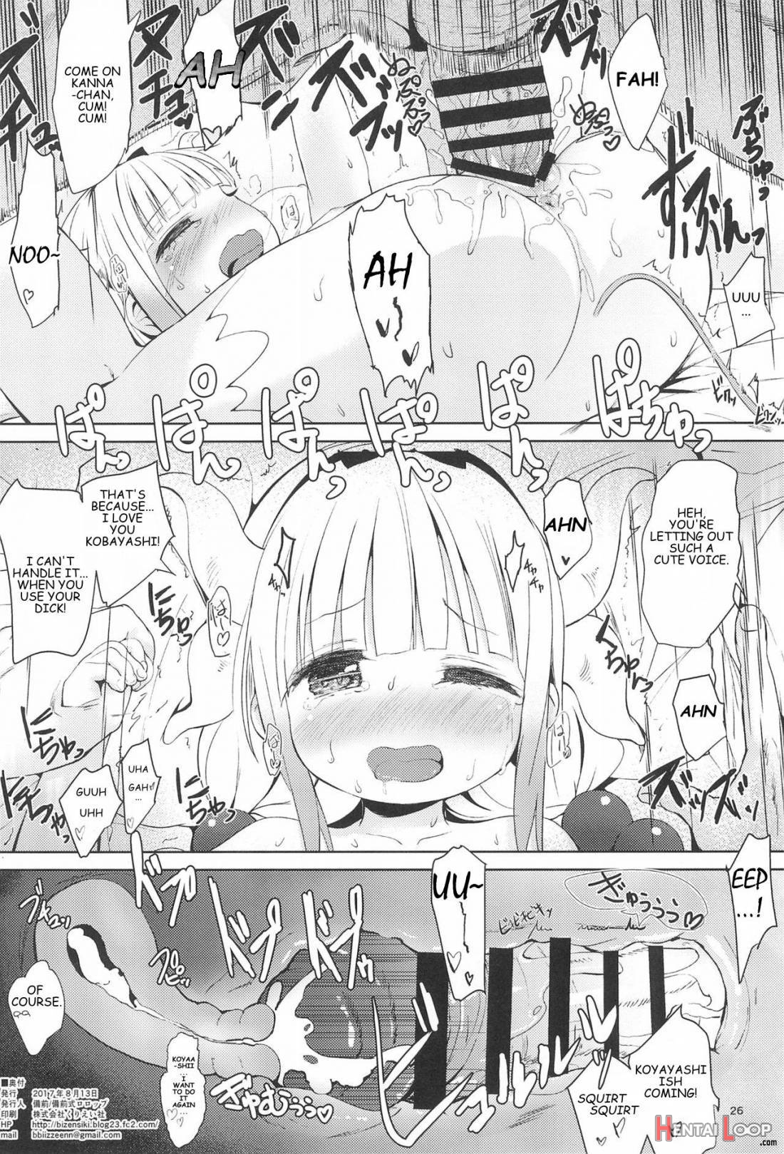 Kobayashi-san-chinpo No Maid Dragon page 25