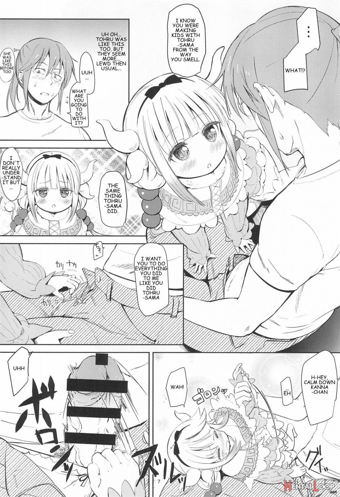 Kobayashi-san-chinpo No Maid Dragon page 6