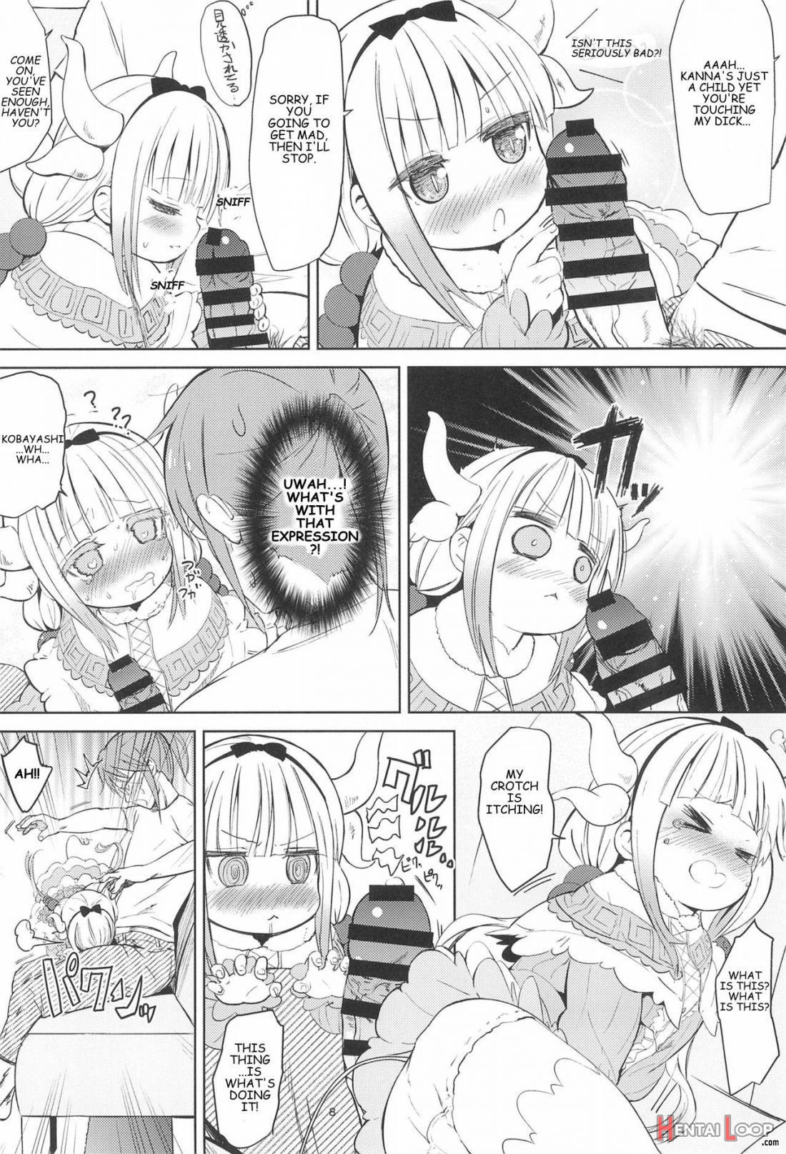 Kobayashi-san-chinpo No Maid Dragon page 7