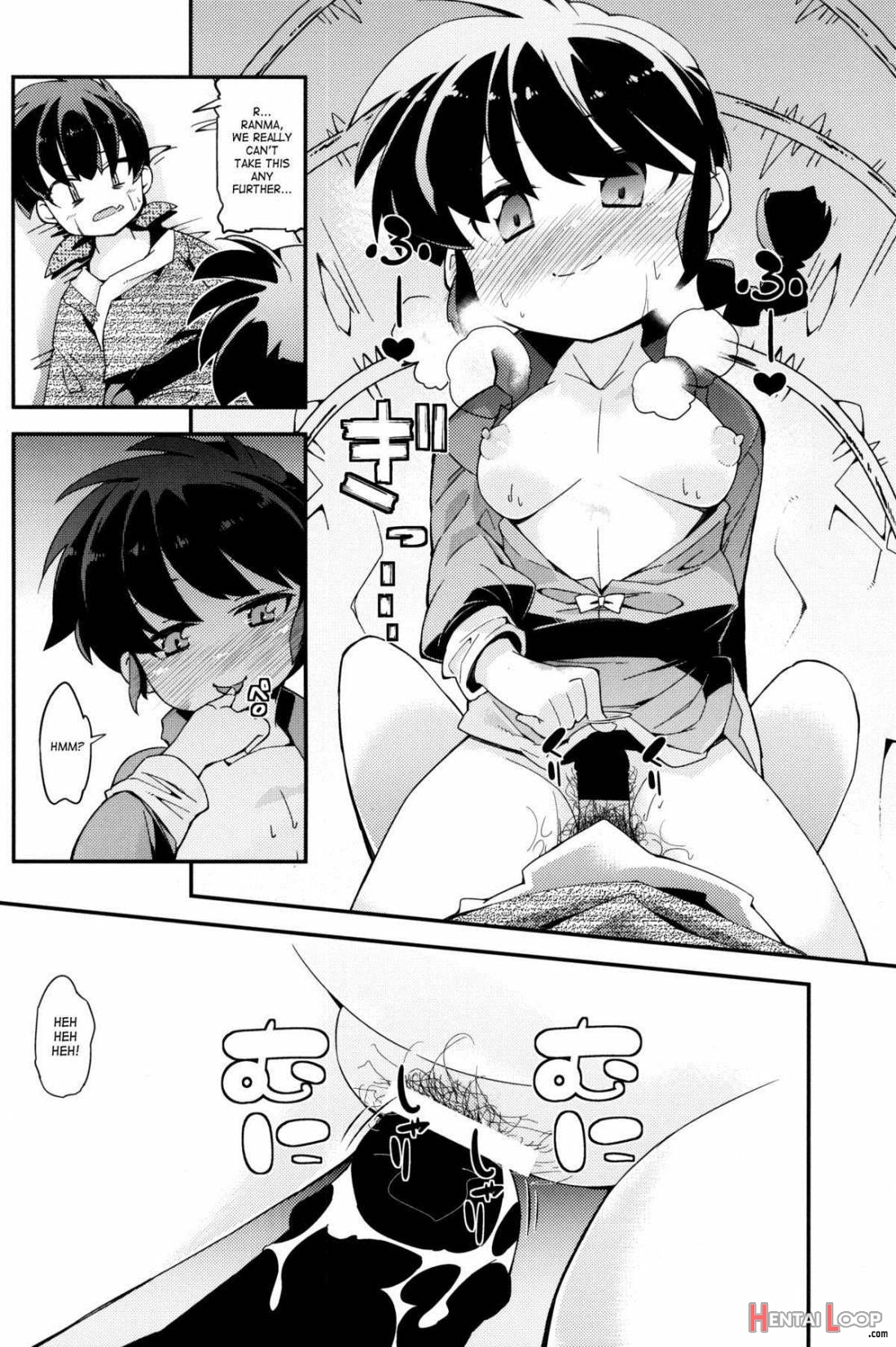 Koi No Tsurizao De Tsurarete Shimata Ranma Ga Ryouga To Nyan Nyan Suru Manga page 13