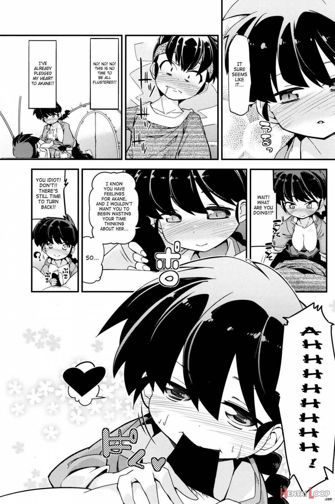 Koi No Tsurizao De Tsurarete Shimata Ranma Ga Ryouga To Nyan Nyan Suru Manga page 6