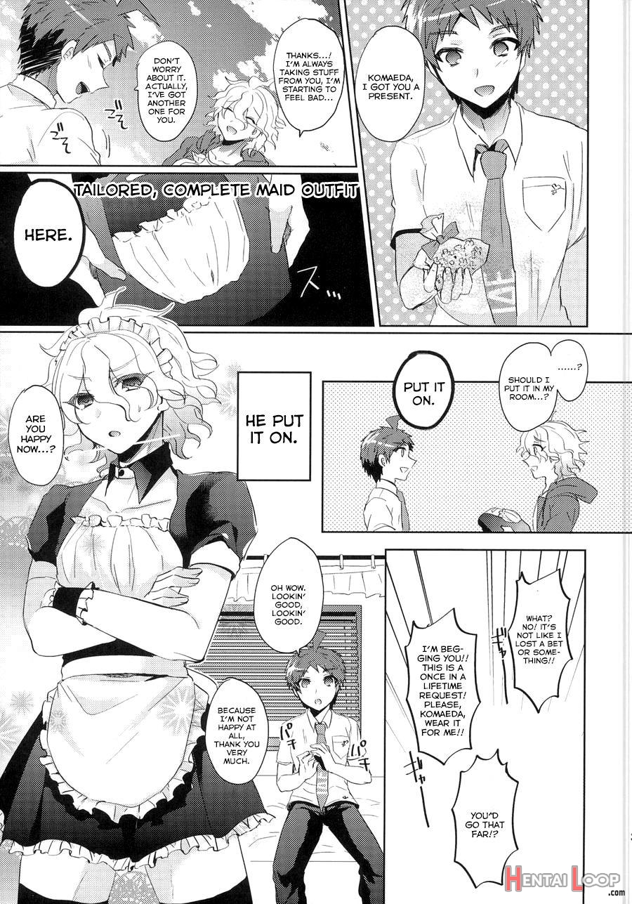 Komaeda Ni Rei No Are O Present Shite Mita page 39