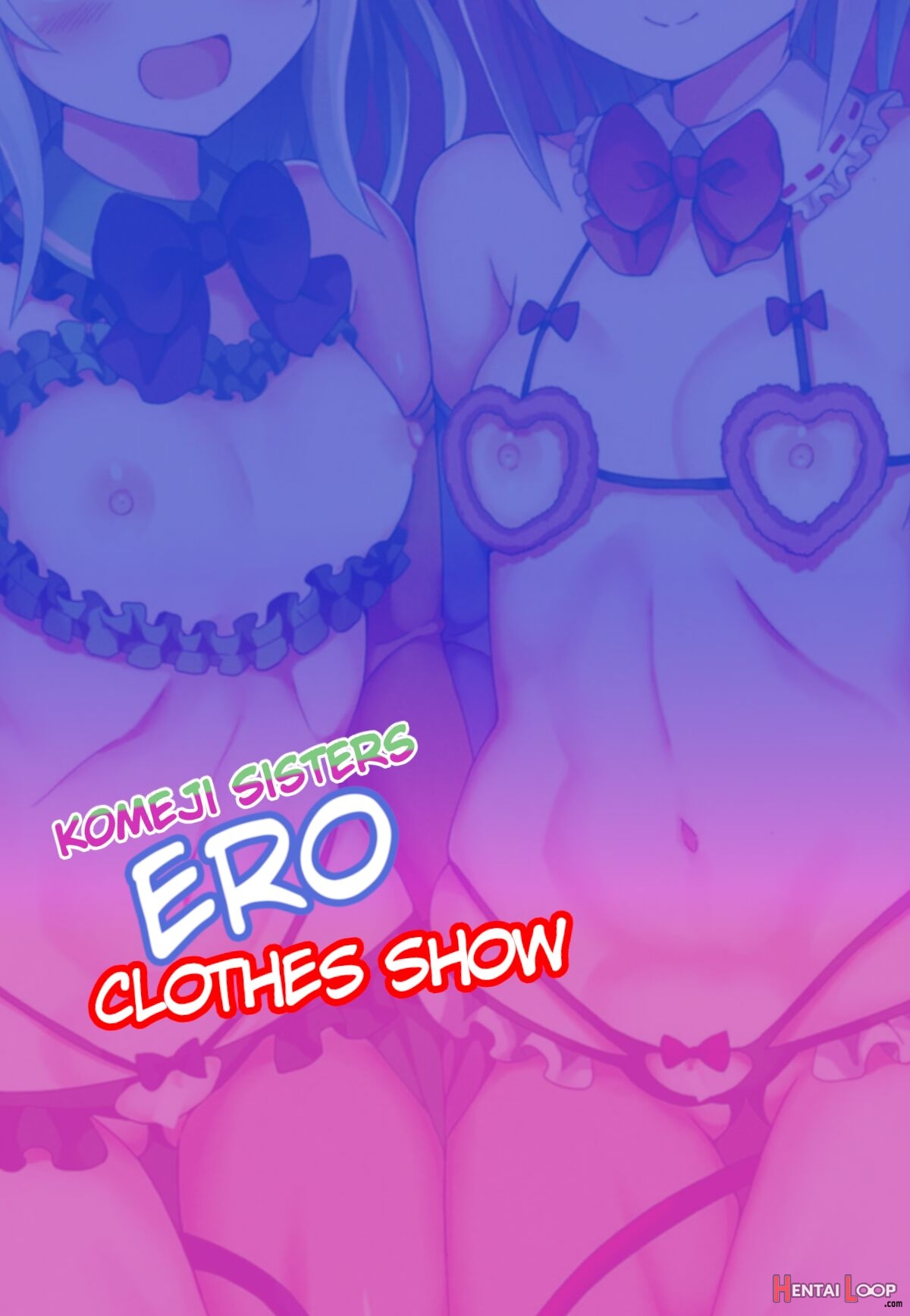 Komeji Sisters Ero Clothes Show page 3