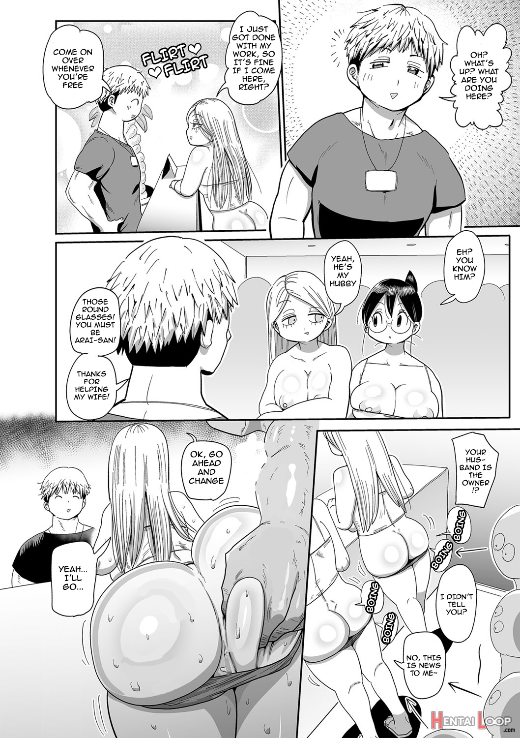 Komochi Tsuma No Arai-san 〜 Jimu De Ase O Nagasou page 8