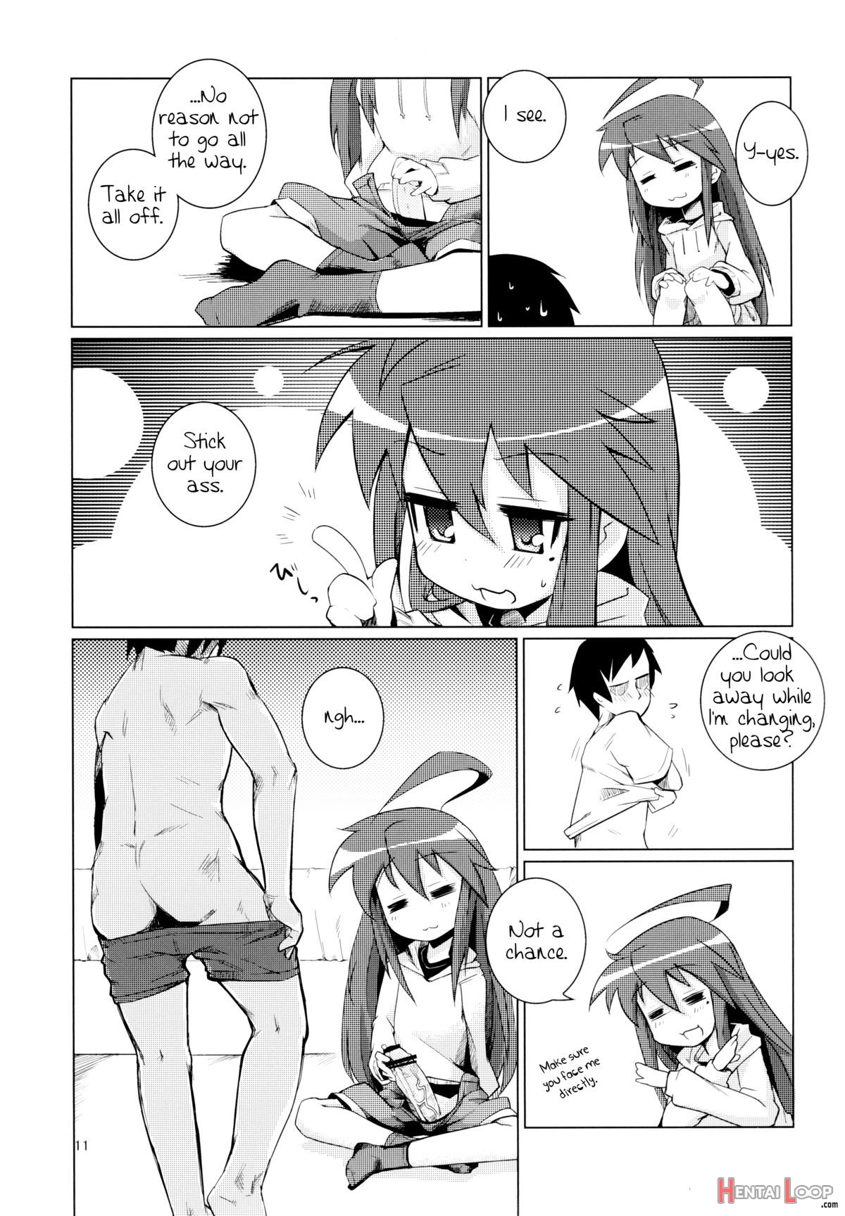 Konata Plays With Your Butt page 11