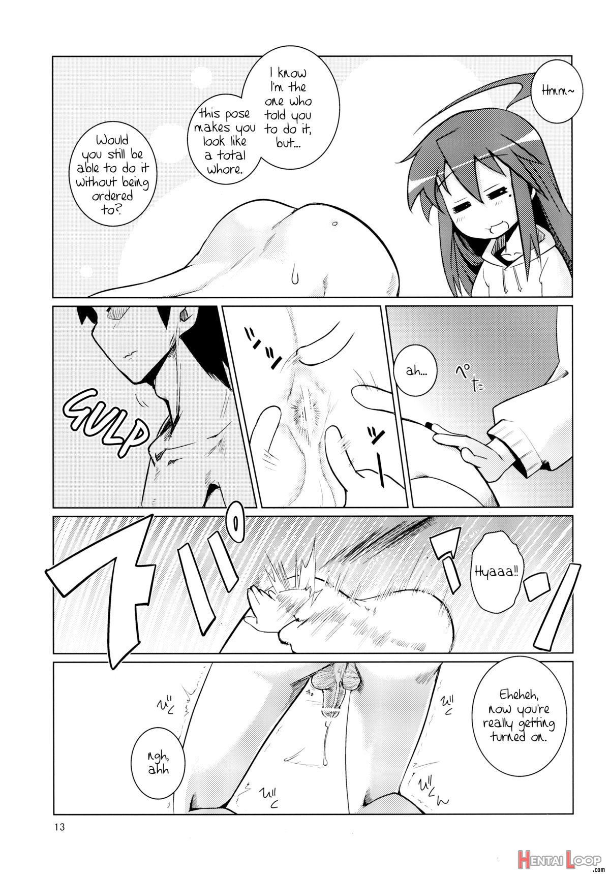 Konata Plays With Your Butt page 13