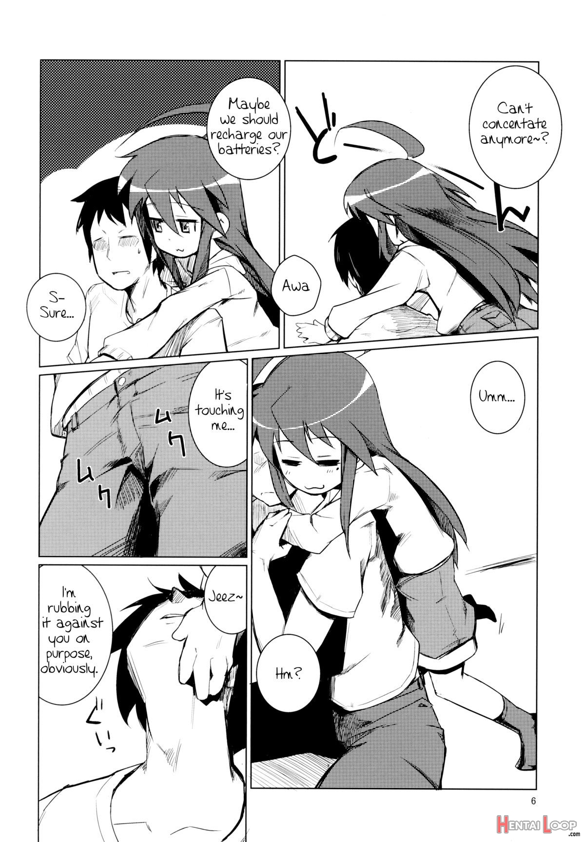 Konata Plays With Your Butt page 6