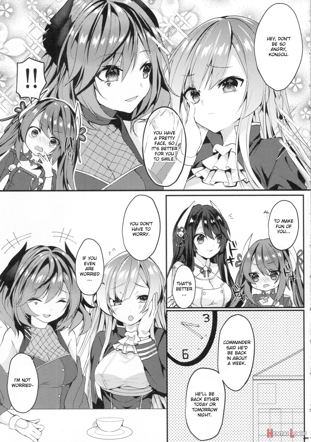 Kongou-nee-san Ga Aishitekureru page 4