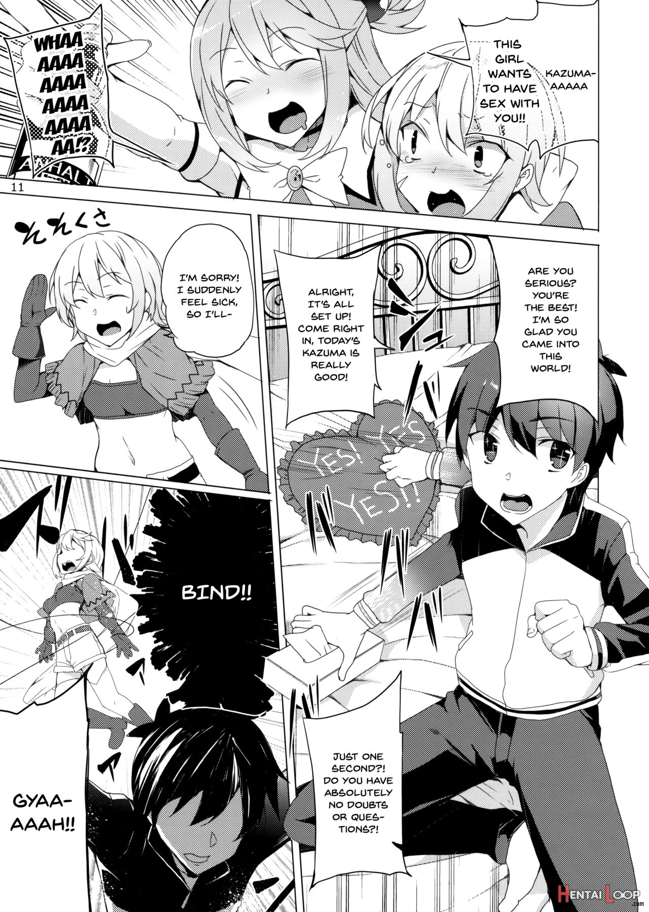 Kono Subarashii Megami-tachi To 3p O! page 8