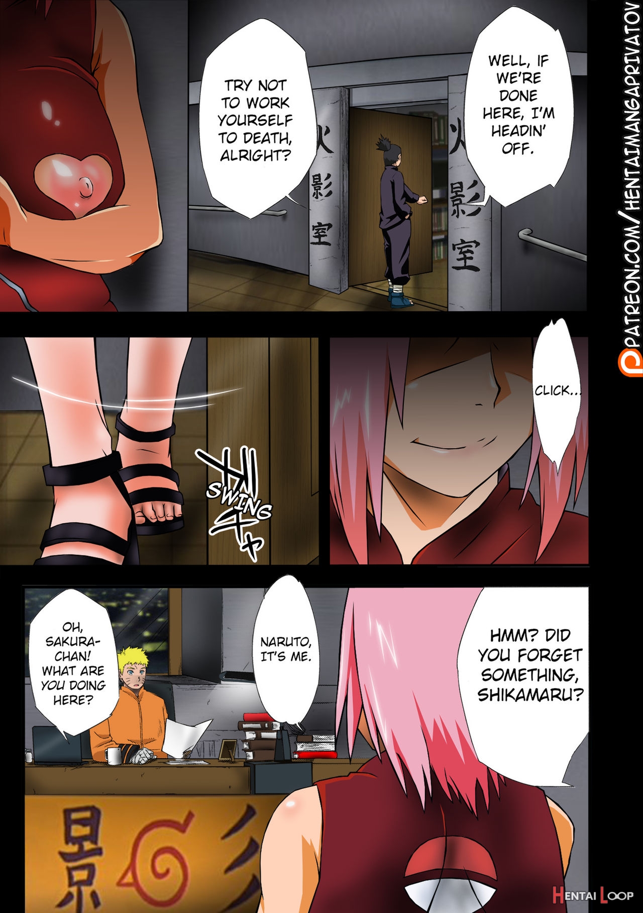 Konoha-don Aigake – Colorized page 2