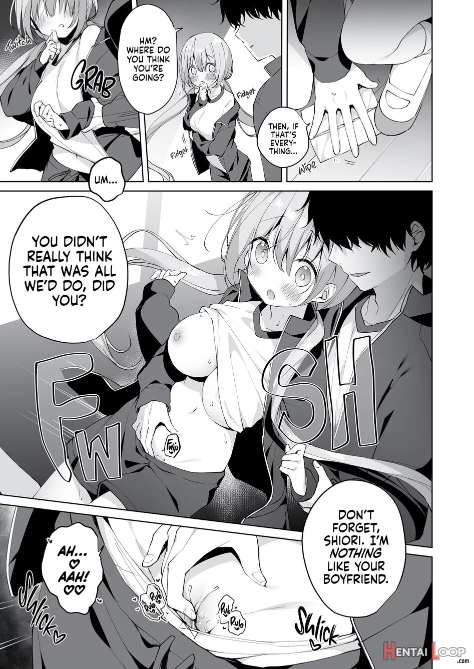 Kouhai Danshi Ni Netorare Sex 3 page 7