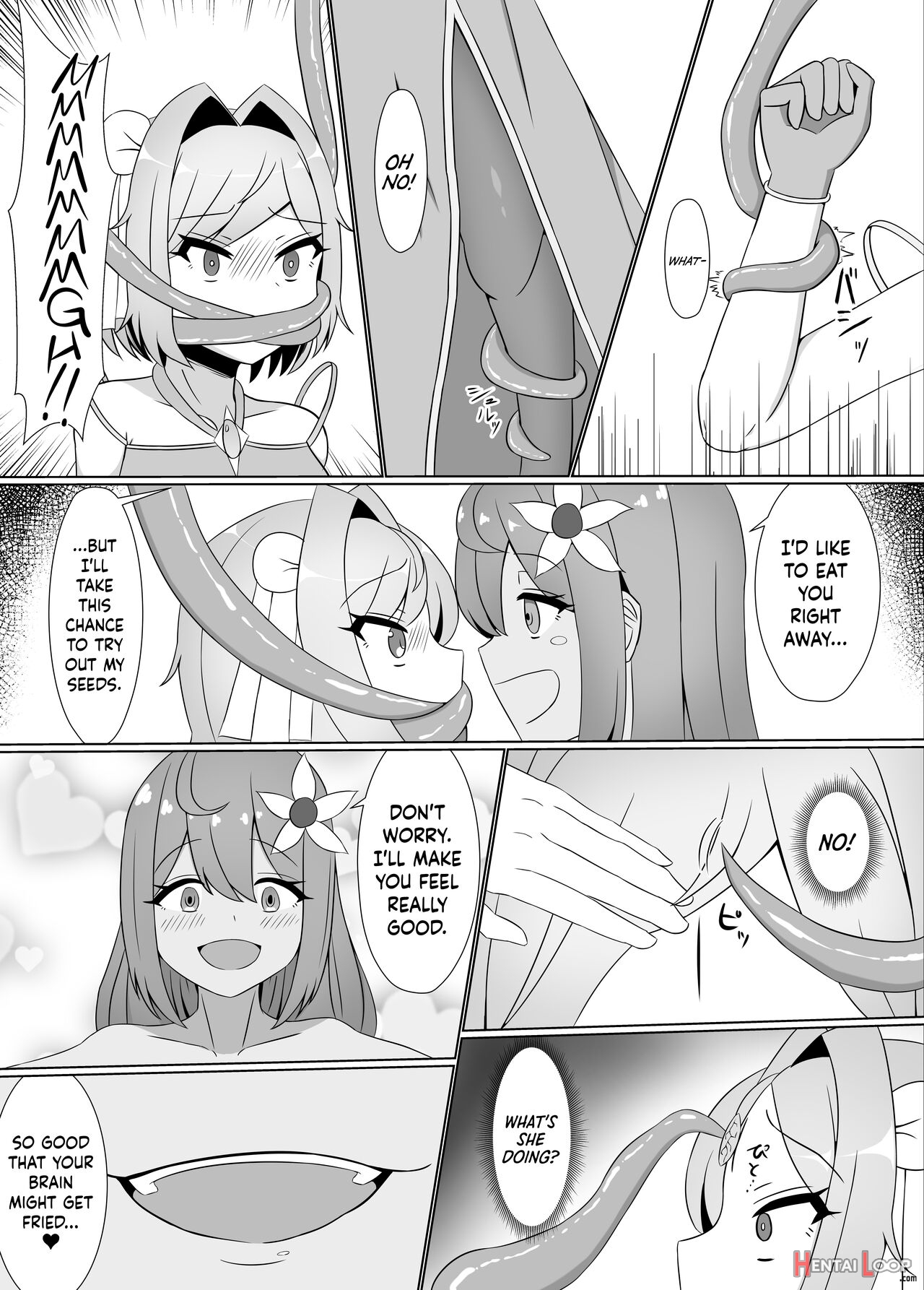 Kuro Ni Somaru Yuri ~kakutoumusume Ga Alraune Ni Kenzoku Ochi Suru Made~ page 12