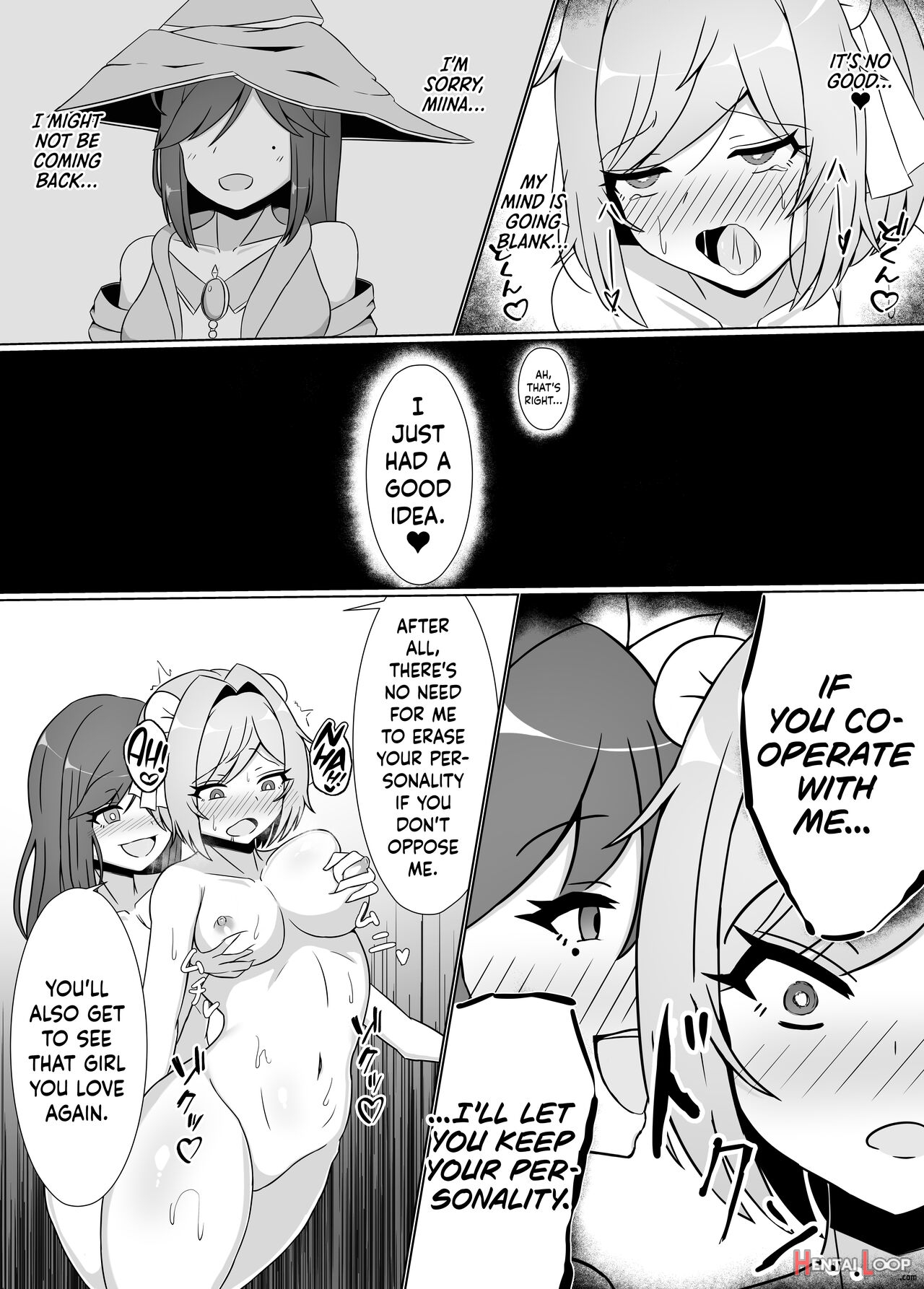 Kuro Ni Somaru Yuri ~kakutoumusume Ga Alraune Ni Kenzoku Ochi Suru Made~ page 18