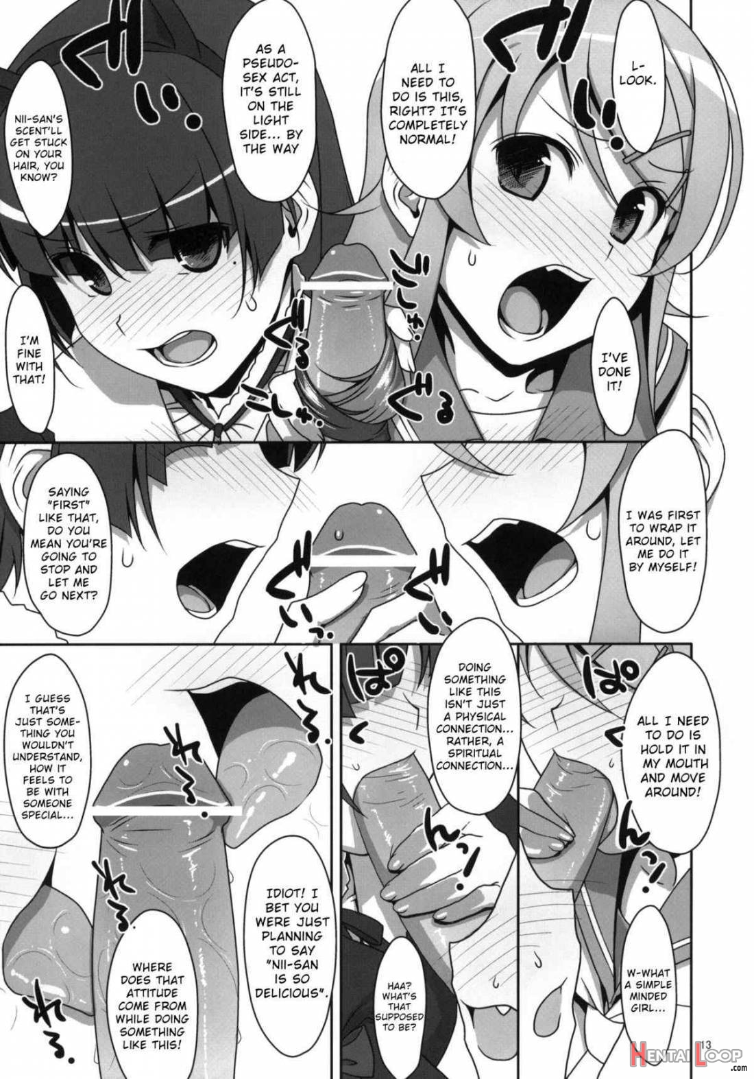 Kuroneko To Imouto Ni Kenka Suru Hodo Aisarete Nemurenai Hon page 10