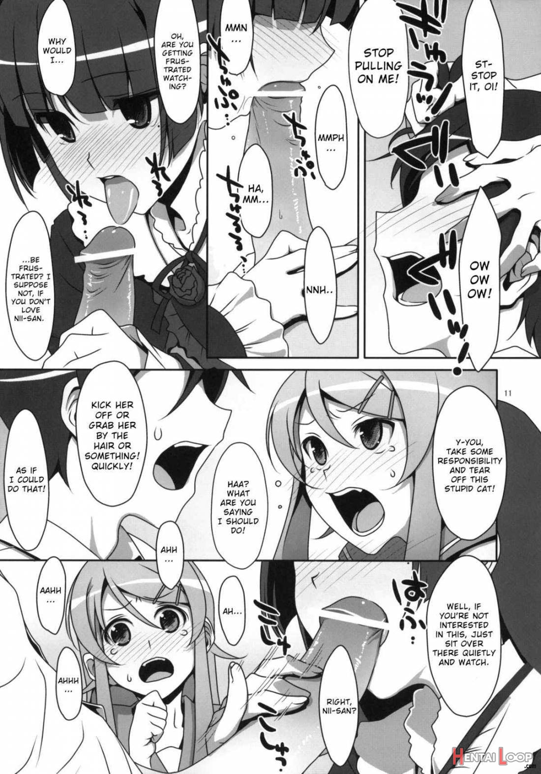 Kuroneko To Imouto Ni Kenka Suru Hodo Aisarete Nemurenai Hon page 8