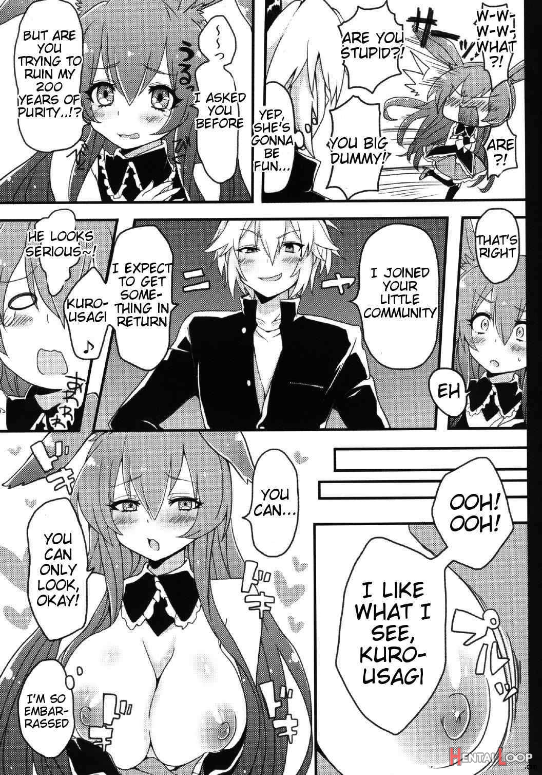 Kurousagi Ga Mondaiji Ni Okasare Chau Sou Desu Yo? page 4