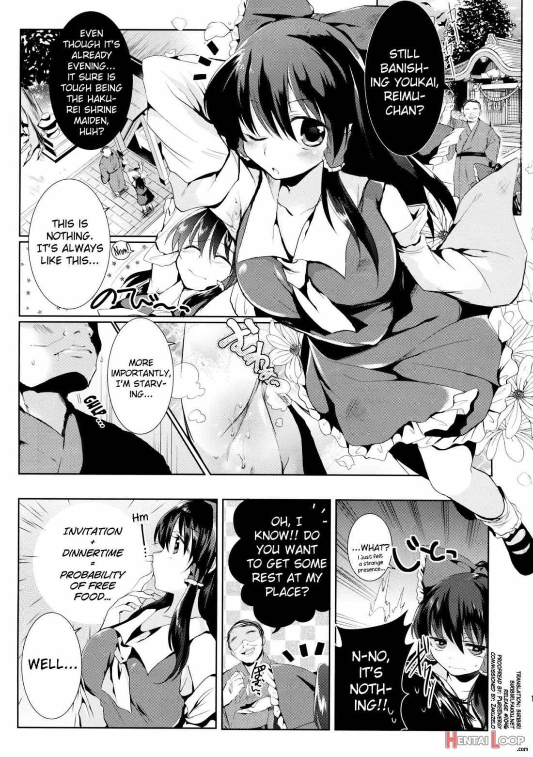 Kusuguri Ryoujoku Reimu-chan page 2