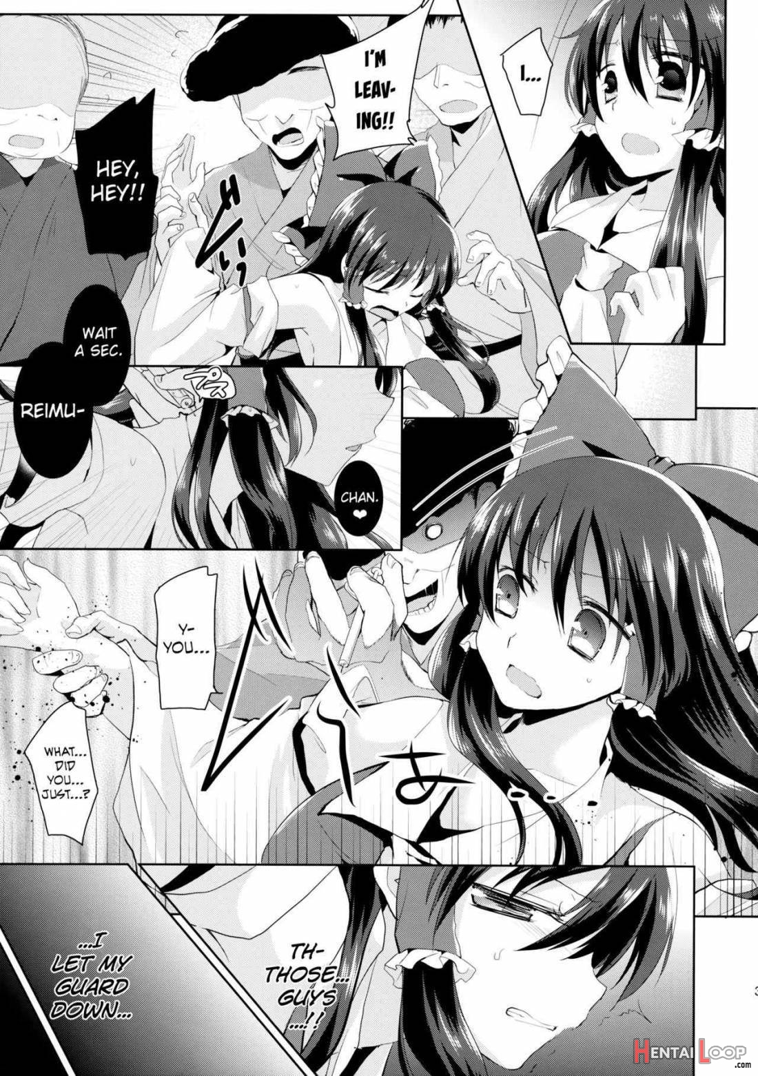 Kusuguri Ryoujoku Reimu-chan page 4