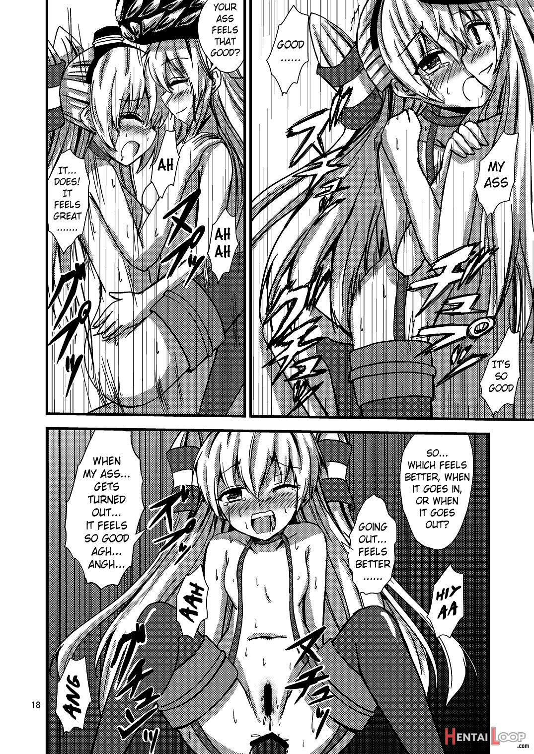 Kuubo Wo-kyuu-chan No Amatsukaze Yuri Dorei Choukyou ~anal Choukyou Hen~ page 19