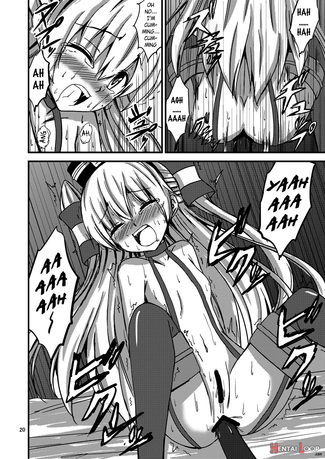 Kuubo Wo-kyuu-chan No Amatsukaze Yuri Dorei Choukyou ~anal Choukyou Hen~ page 21