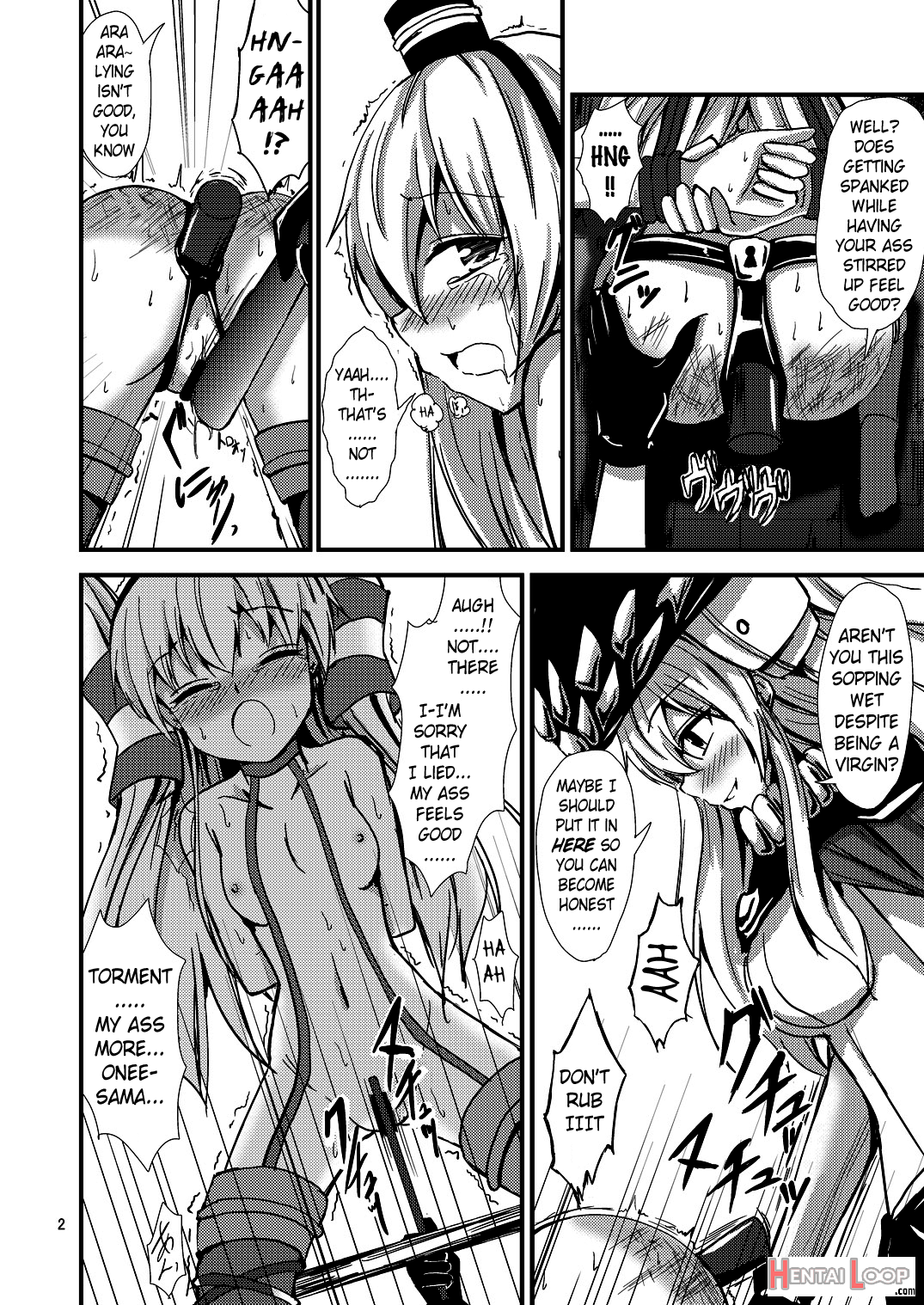 Kuubo Wo-kyuu-chan No Amatsukaze Yuri Dorei Choukyou ~anal Choukyou Hen~ page 3