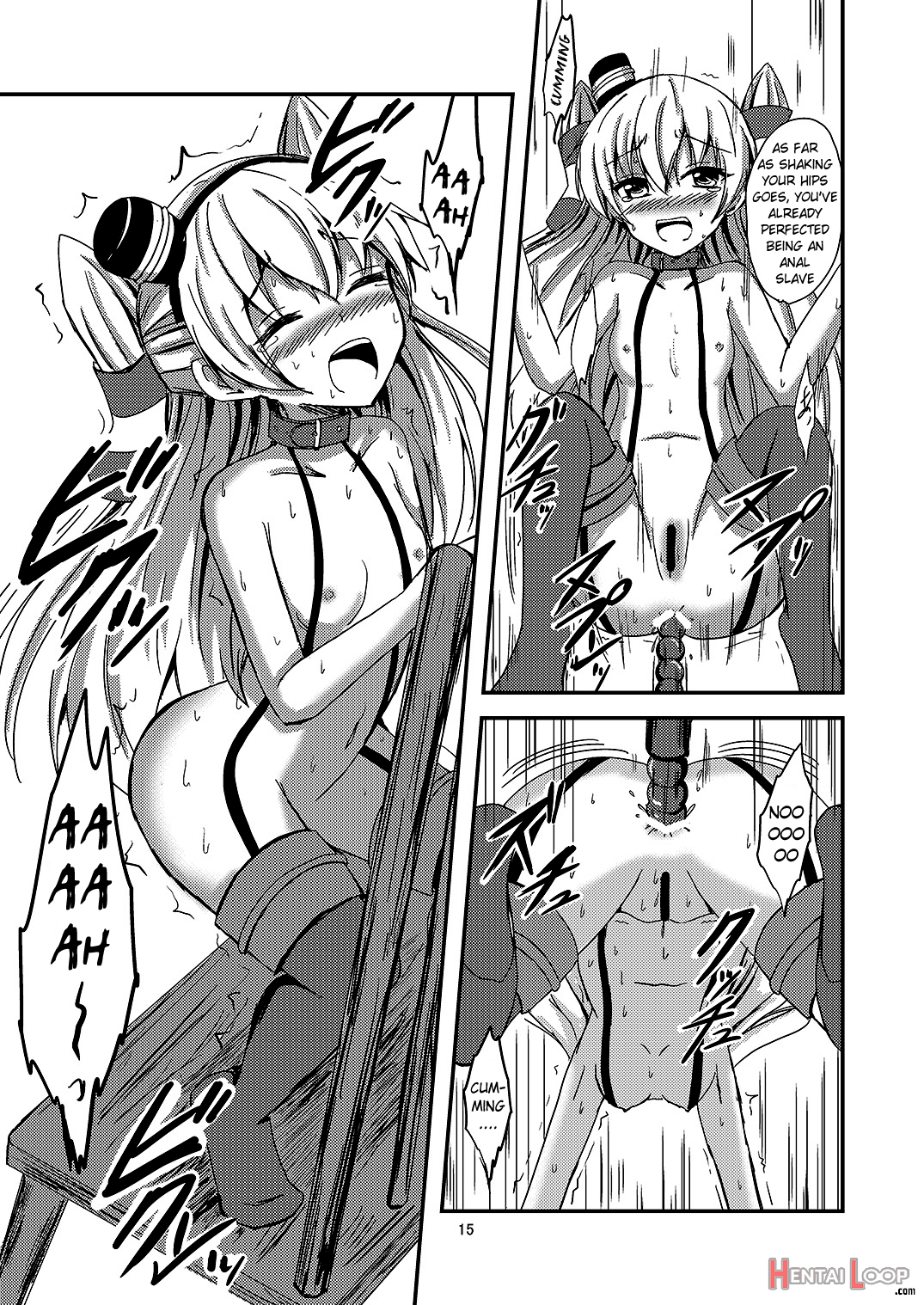 Kuubo Wo-kyuu-chan No Amatsukaze Yuri Dorei Choukyou ~kairaku Ochi Hen~ page 16